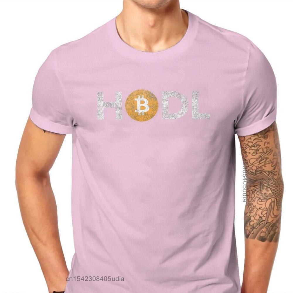 Bitcoin Cryptocurrency Meme Vintage Hodl T Shirt Vintage Goth Summer Loose Cotton Mens Camisa Streetwear Harajuku ONeck Tshirt