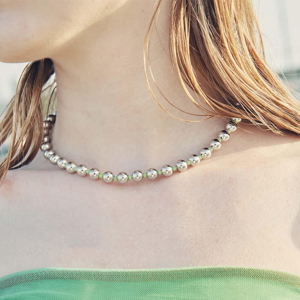 Ball N Beads Necklace_Vh2336Ne016B