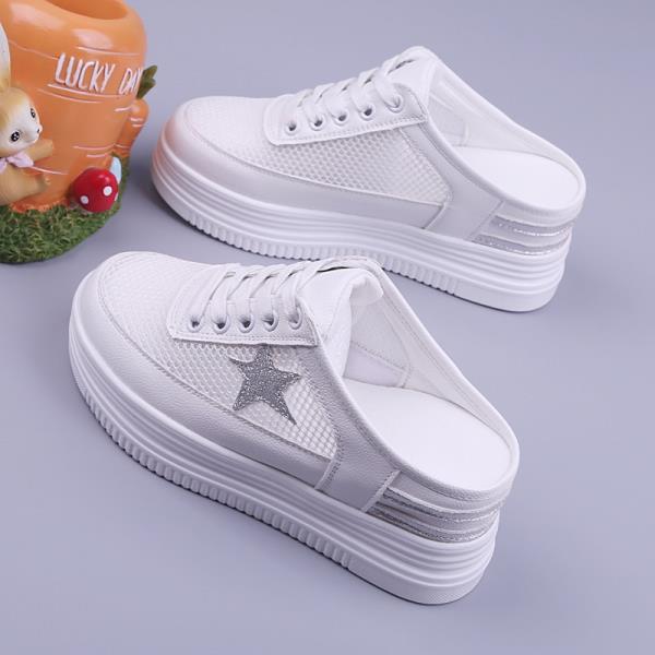 

Закрытый носок Повышенные внутренние тапочки Мягкие летние женские туфли Pantofle Платформа Комфорт 2025 Повседневные тапочки Женские Sum 39