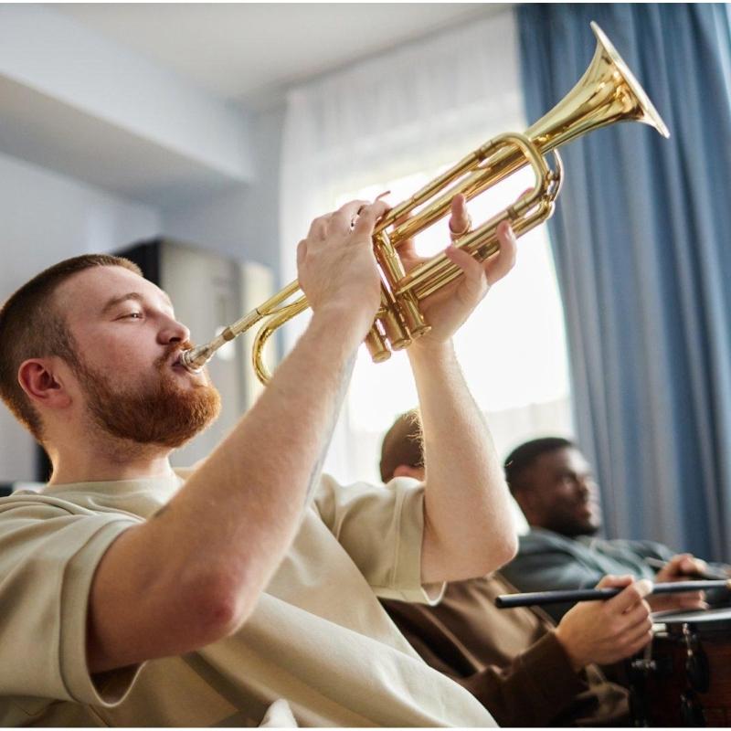 Durability Trumpet Tuning Tube Enhances Musical Accuracy Compacts Brasses Accessory for Performers