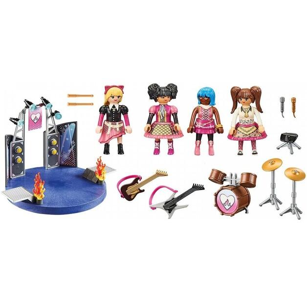 Конструктор Playmobil 71042 City Life Музыкальный Коллектив
