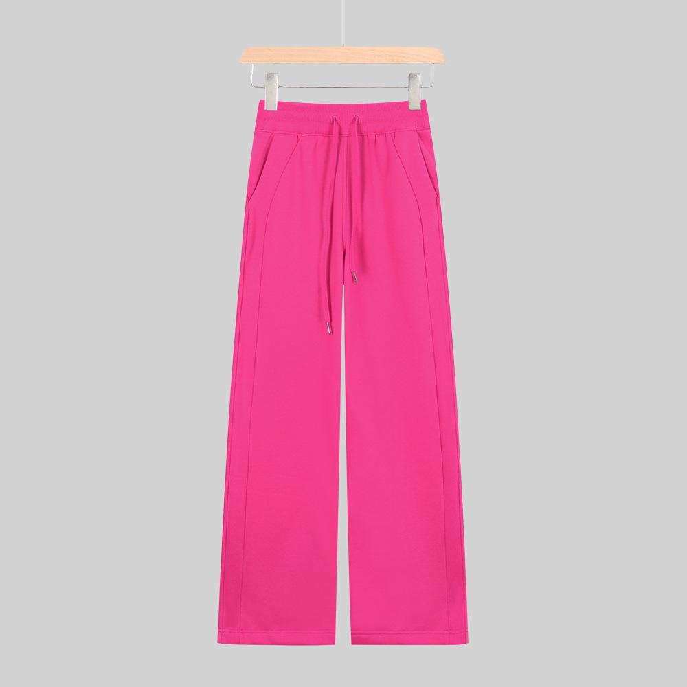 Women's High-Waisted Wide-Leg Yoga Sweatpants - Slimming & Loose Fit
