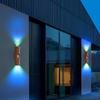 Two Tone Cat Eye Motion Sensor Wall Lamp USB Rechargeable Energy Efficient Lighting for Home Office Hotel Corridor