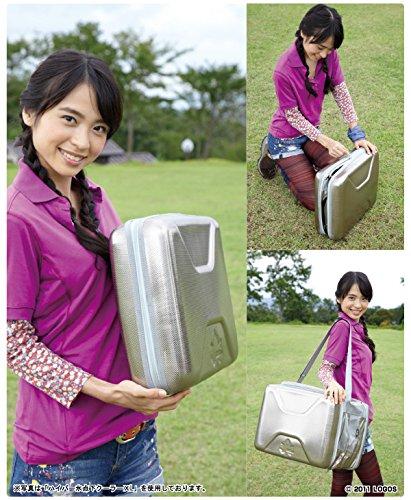 LOGOS Hyper Sub-Zero Cooler Bag, Medium, 81670070, Silver, Foldable Cooler Box, Ideal for Disaster Preparedness