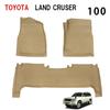 Land Cruiser 100 Land Cruiser 100 Land Cruiser 100 Series Exclusive 3D Floor Mat and 2nd Beige TPE Material Rubber Mat Rubber Mat Water Repellent (1st
