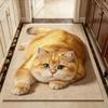 1Pc Cute 3D Cat Area Rug, Soft Fluffy Non-Slip Mat, Absorbent Washable Floor Carpet For Bedroom Bathroom Kitchen