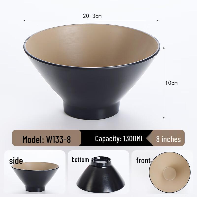 RuHan Melamine Ramen Bowl