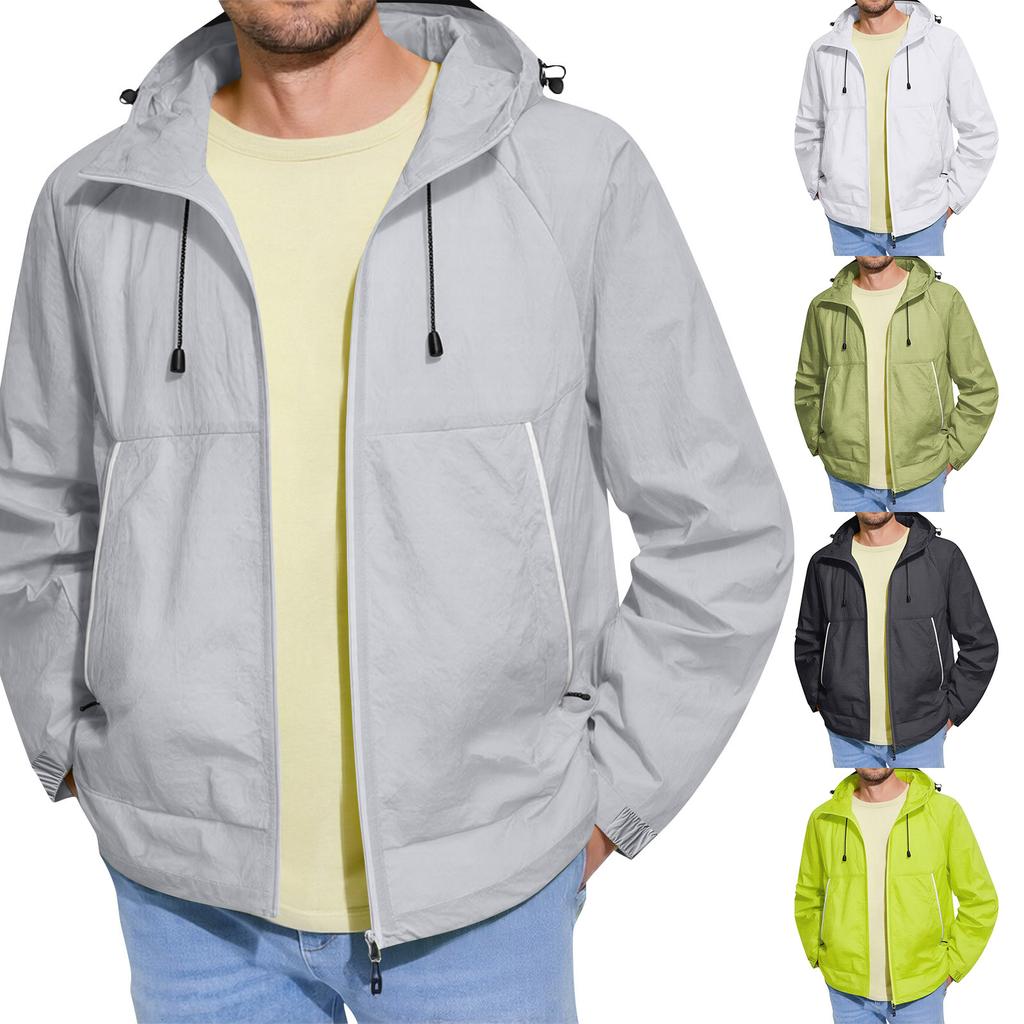 Men's And Women's Sun-protective Clothing Workwear Jackets Couple Skin Clothing Quick-drying And Breathable Tops