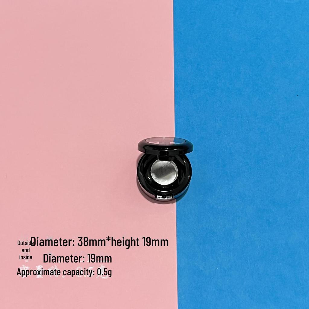 0,5 ml Przezroczysta Tubka Błyszczyka do Ust z Czarną Nakrętką - Opakowanie Kosmetyczne DIY