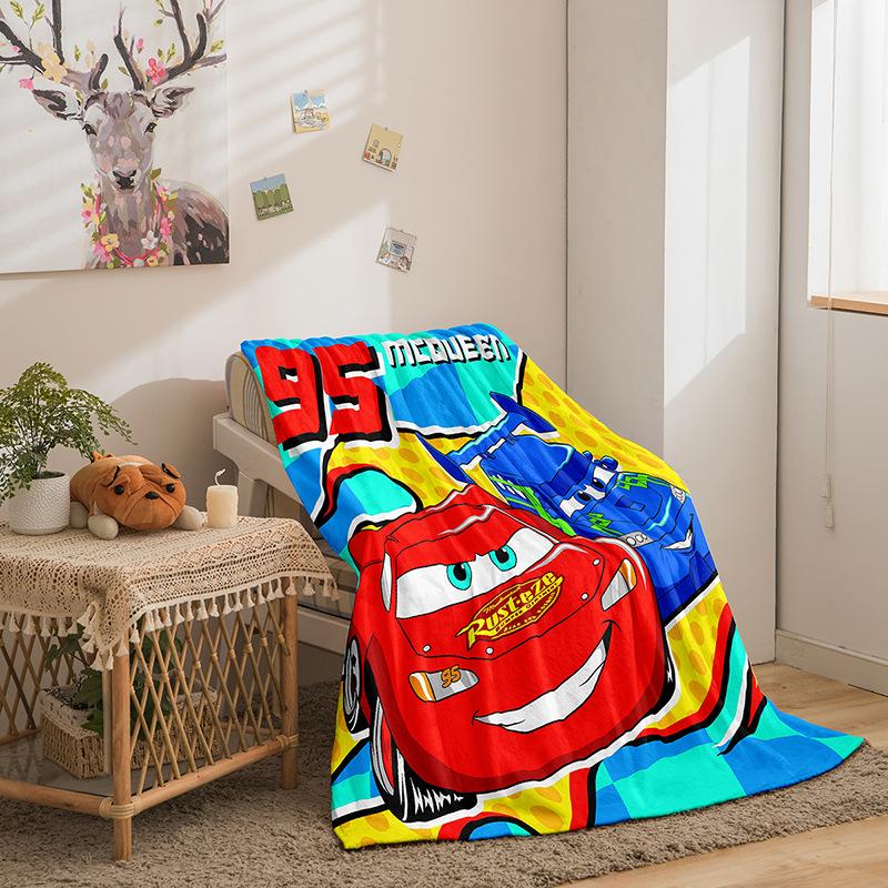 Cars Series Double-Sided Flannel 3D Digital Printing Blanket Blanket