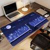 Cute Line Black Cat Desk Mat Gamer Mousepads Xxl Office Mouse Pad Grey Desk Mat Large Gaming Mousepad Mouse Mats For Computer