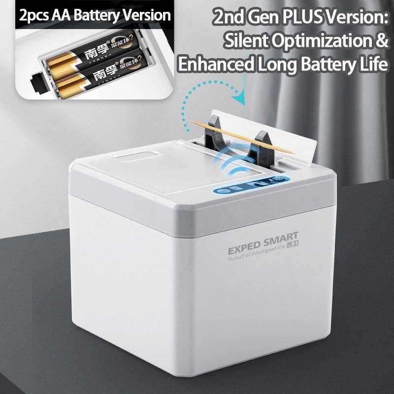 Smart Toothpick Holder Automatic Sensor Toothpick Dispenser Toothpick Container Electric Organizador Kitchen Accessories YQH005