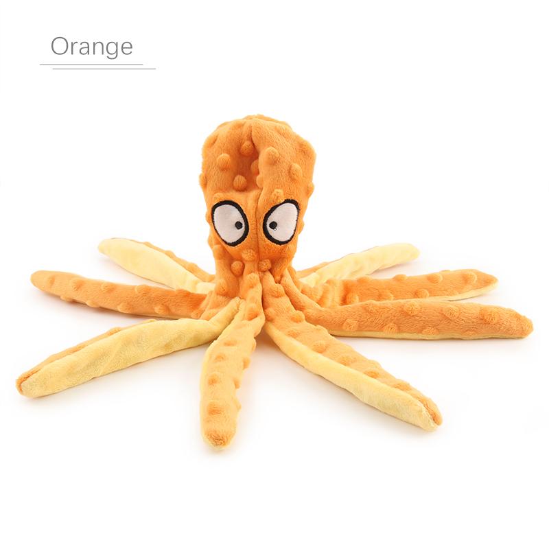 Octopus Crocodile Squeak Dog Toy Squid Puppy Plush Pet Toy Play Interactive Cat Supplies