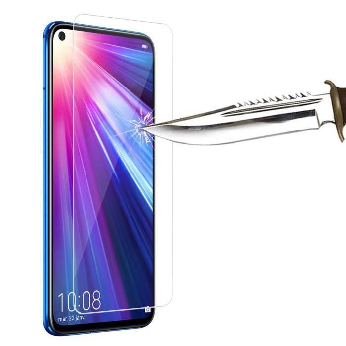 Displayschutzfolie - VCOMP - Huawei P40 Lite/Nova 6 SE - 3er-Pack - Gehärtetes Glas - Kratzfest