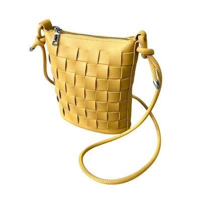 [mauve] Mesh Smartphone Shoulder Bag, Available In 5 Colors, Shoulder or Crossbody, Lightweight, Zipper Closure, Compact, Small Item Storage, Sub-Bag