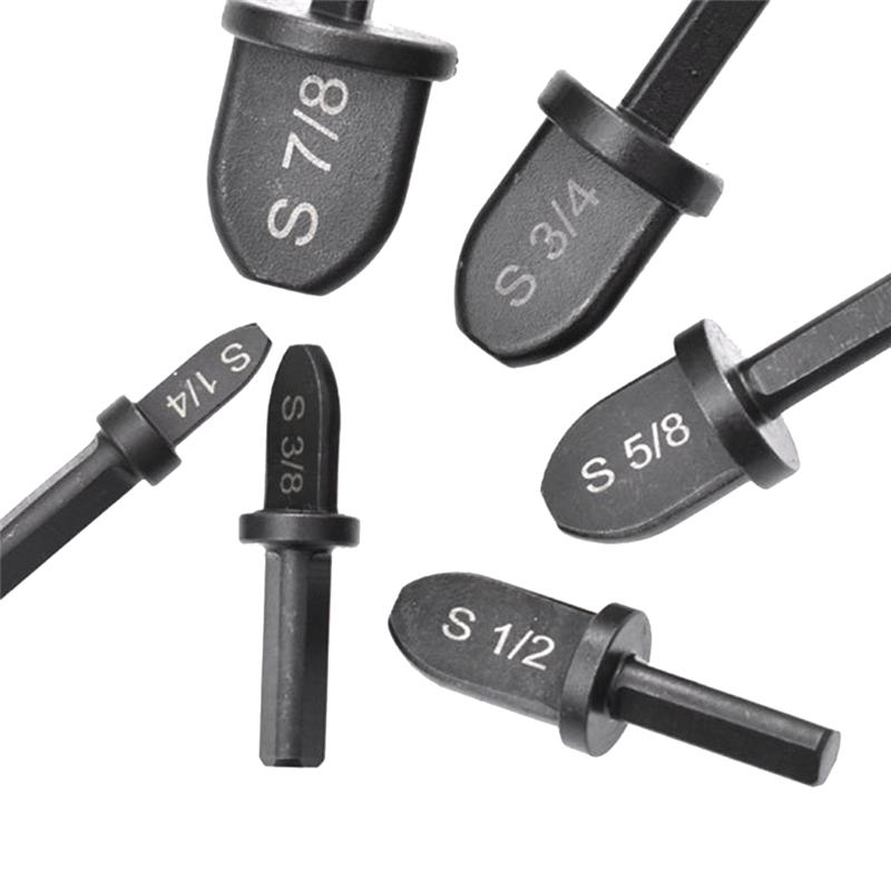 ABIY Tube Pipe Expander Support For Air Conditioner Conditioning Swaging Tool 7/8 3/4 5/8 1/2 3/8 1/4Mm Pipe Drill Bits