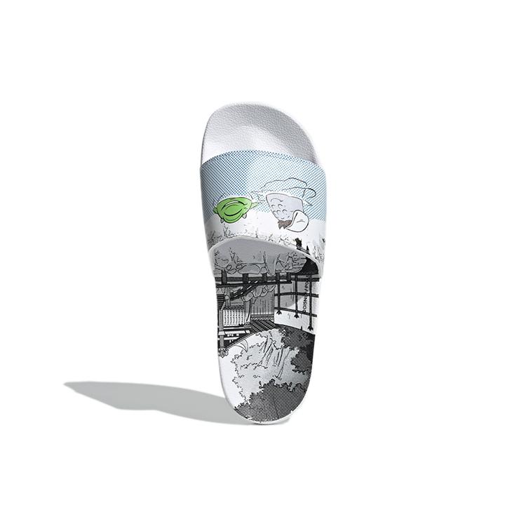 Adilette Monsters Inc. X Adilette Adidas Originals Lite 'Mike & Sulley' GX0995