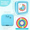 Rainbow Visual Timer for Kids 60-Minute Silent Countdown Visual Time Management Clock for Homework Reading Classroom Kitchen3