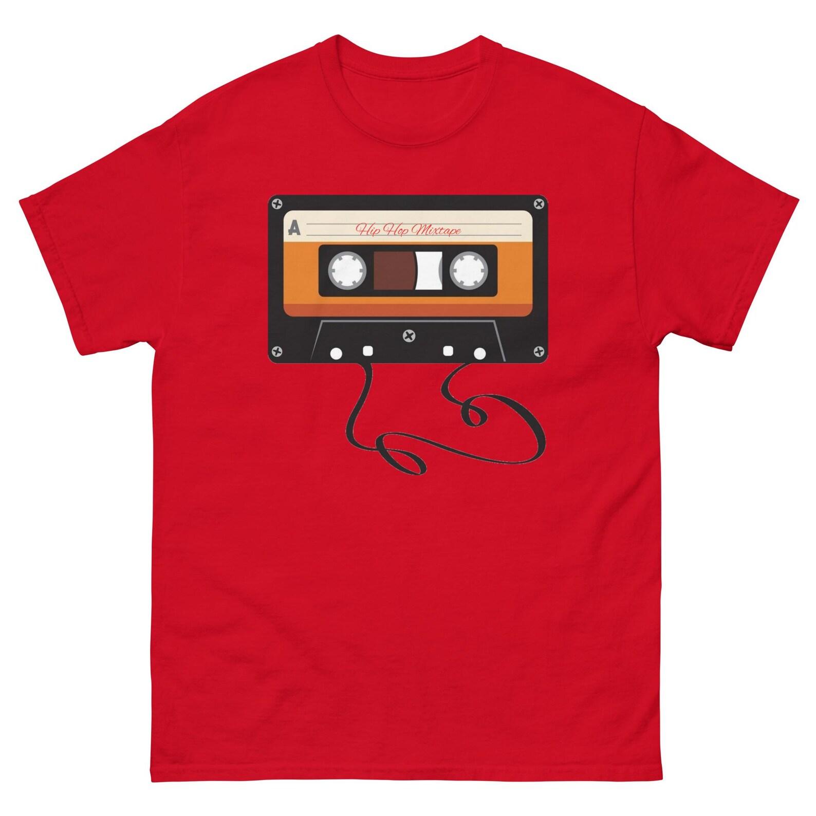 Nostalgic Hip Hop Mixtape Unisex T-Shirt - Retro Vibes & Street Style S