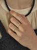 Before Moonrise Starry Night Thin Ring Sr309