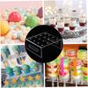 Plastic Cake Pp Holder 16 Holes Push Stand For Snack Rack Dessert Display