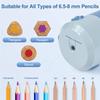 Portable automatic pencil sharpener for 6.5-8 mm pencils automatic in and out design safe and easy to use