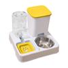 Cat Feeder And Drinker, 2 In 1 Automatic Pet Feeder, Pet Food Bowl, Pet Supplies For Small Medium Large Cats, Large Capacity Dog Bowl Drinking Water