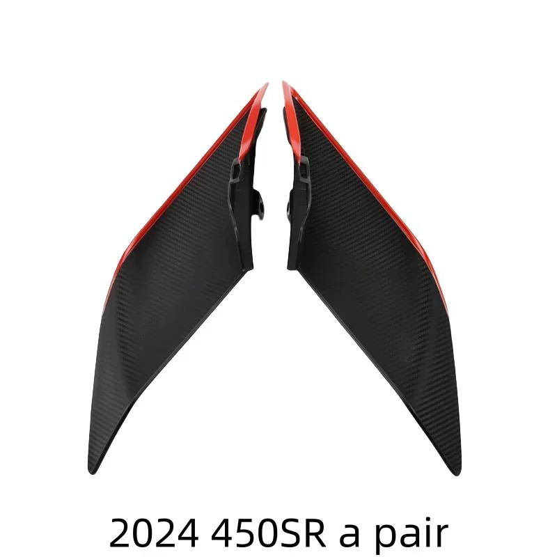 For CFMOTO 450 SR 450SRS 450SR Original Winglet Side Downforce Naked Spoiler Fixed Fairing Wing Deflector Motorcycle Parts