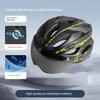 Bicycle Helmet with Goggles, One-Piece Riding Helmet, Men's and Women's Mountain Road Bike Safety Helmet