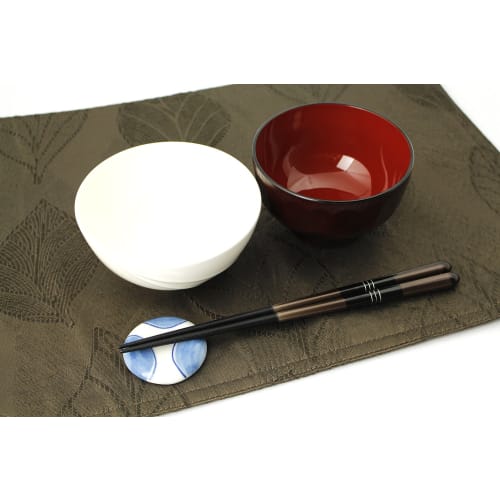 Ishida Omine Ichihan Chopsticks, Made in Japan, Dishwasher Safe, 23.5cm, Black