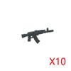 Military Weapons Accessories Building Blocks Russian Special Forces AK Rifles Tactical Bulletproof Vests Equipments Bricks Toys