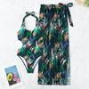 Costume da bagno bikini da donna sexy a vita alta, costume da bagno da spiaggia, costume da bagno estivo femminile push up