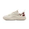 Li Ning Milk Coconut Versatile Retro Thick Sole Fashion Trend Shock Absorption Non-Slip Wear-Resistant Support Low-Top Casual Shoes AGCV129-4