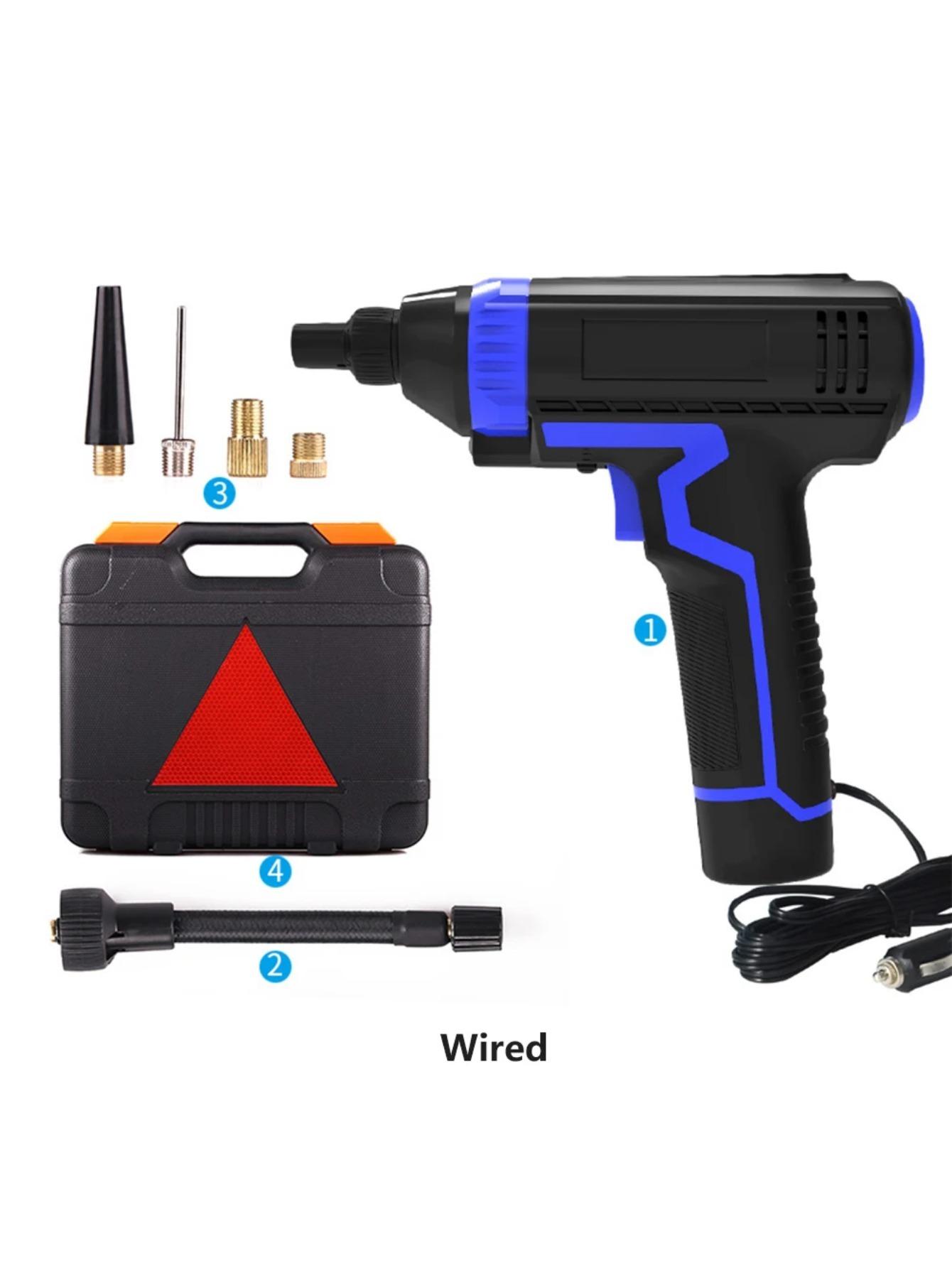 

Цифровой светодиодный интеллектуальный автомобильный воздушный компрессор насос портативный ручной автомобильный шиномонтажный электрический воздушный насос 150 PSI Инструмент для ремонта аксессуары