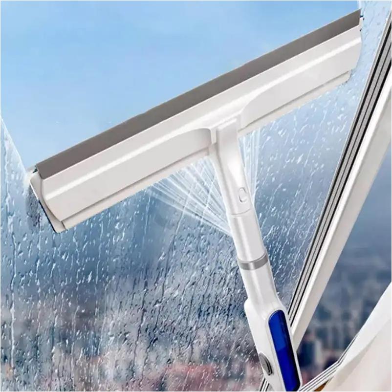 3-in-1 Double-Sided Spray Expansion Window Cleaner With 3 Replacement Cloth Double-sided Spray Expansion Window Cleaner