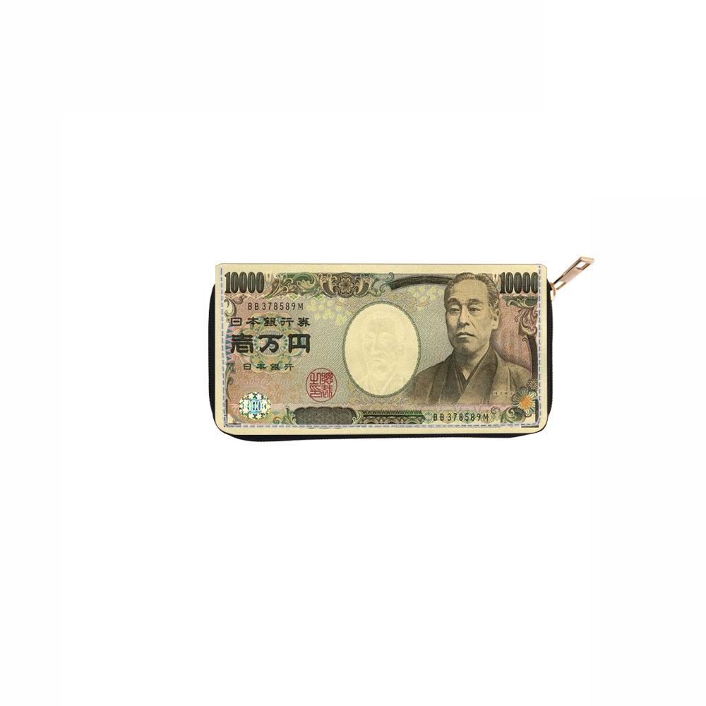 

Доллар США Японская иена Евро Корейская вона Длинный кошелек на молнии Кошелек Кошелек