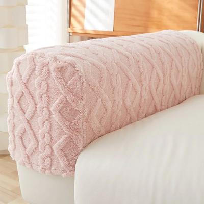 Universal Lines Jacquard Tuffed Fleece Husă extensibilă pentru cotieră pentru canapea pentru sufragerie, birou, decor acasă, o pereche