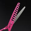 6.0 Inch Pink, Wall, Personality, Hair Scissors, Hair Scissors, Flat Scissors, Tooth Scissors, Thin Scissors 05-7