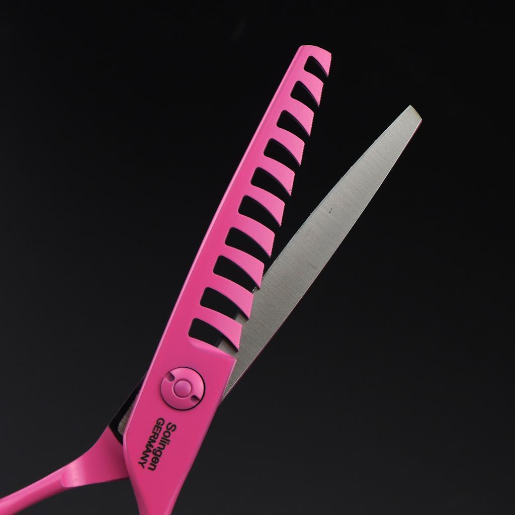 6.0 Inch Pink, Wall, Personality, Hair Scissors, Hair Scissors, Flat Scissors, Tooth Scissors, Thin Scissors 05-7
