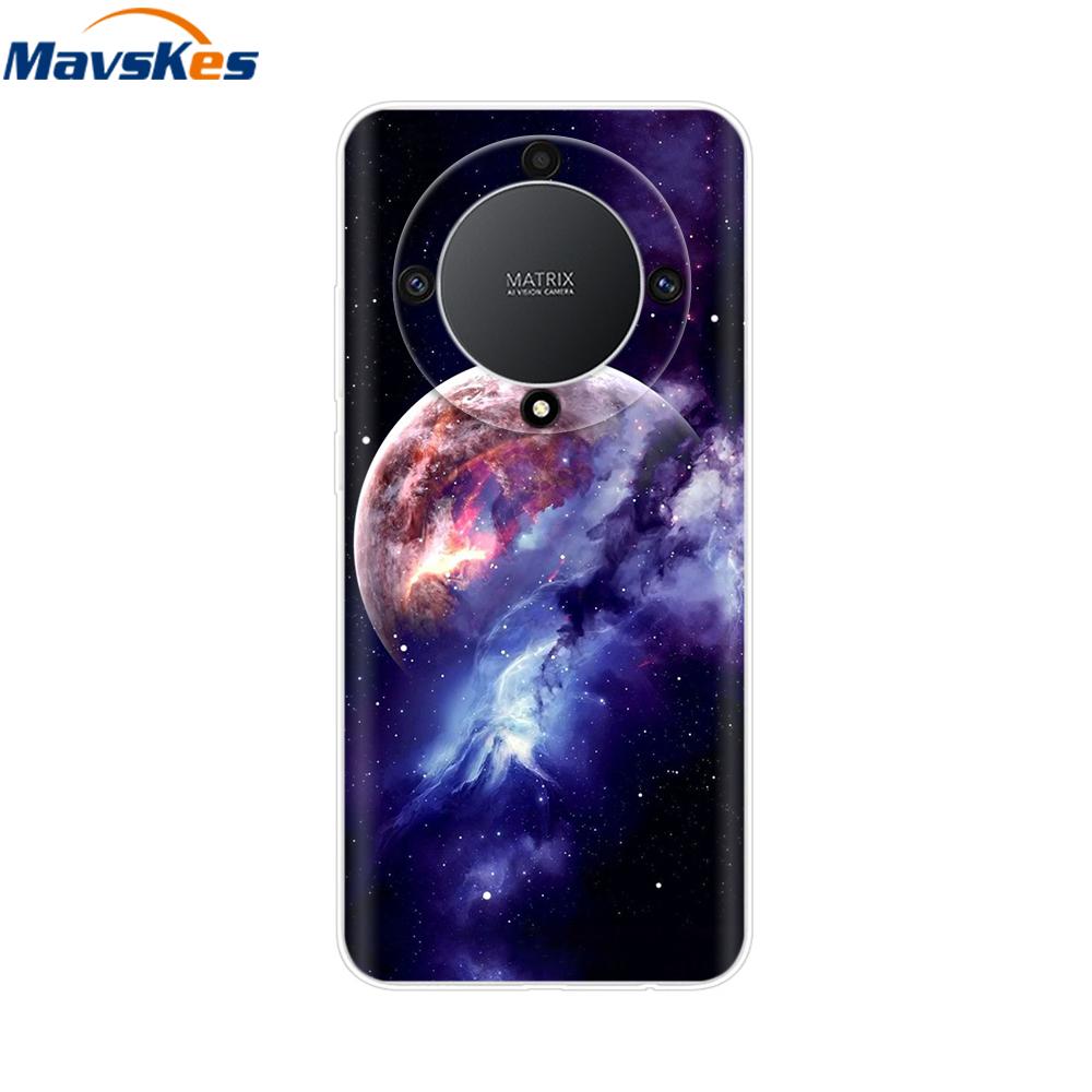 Soft Case For Honor Magic6 Lite TPU Silicone Phone Case For Honor X9b X9a Magic 5 6 Lite 5G Protective Shell Back Cover Fundas