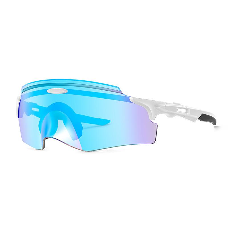 Lunettes de Soleil Unisexe Tendance 2026 Protection UV400 Logo Personnalisé Légères Confortables pour les Sports d'Extérieur comme la Course à Pied le Vélo