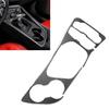 Interior Decoration Carbon Fiber Central Control Gear Trim Cover For Dodge For Challenger 2015-2020 Styling