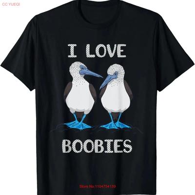 Blue Footed Boobies Tropical Sea Bird Lovers T Shirt Vintage Washed Streetwear Top For Everyday Wear Breathable Unisex Slightly