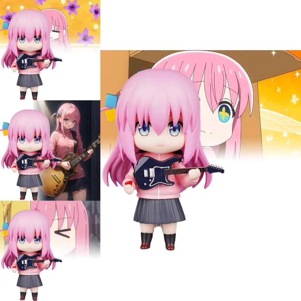 The Bocchi Rock Gotoh Hitori Toy Doll Model Desktop Decoration Christmas Gift