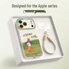 XP Retro Chinese Style Anti-Drop Phone Case with Lanyard