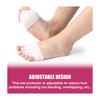 Houkea Zehenspreizer Bequeme Zehentrenner-Hülle für Ballenzehen und Fußschmerzlinderung