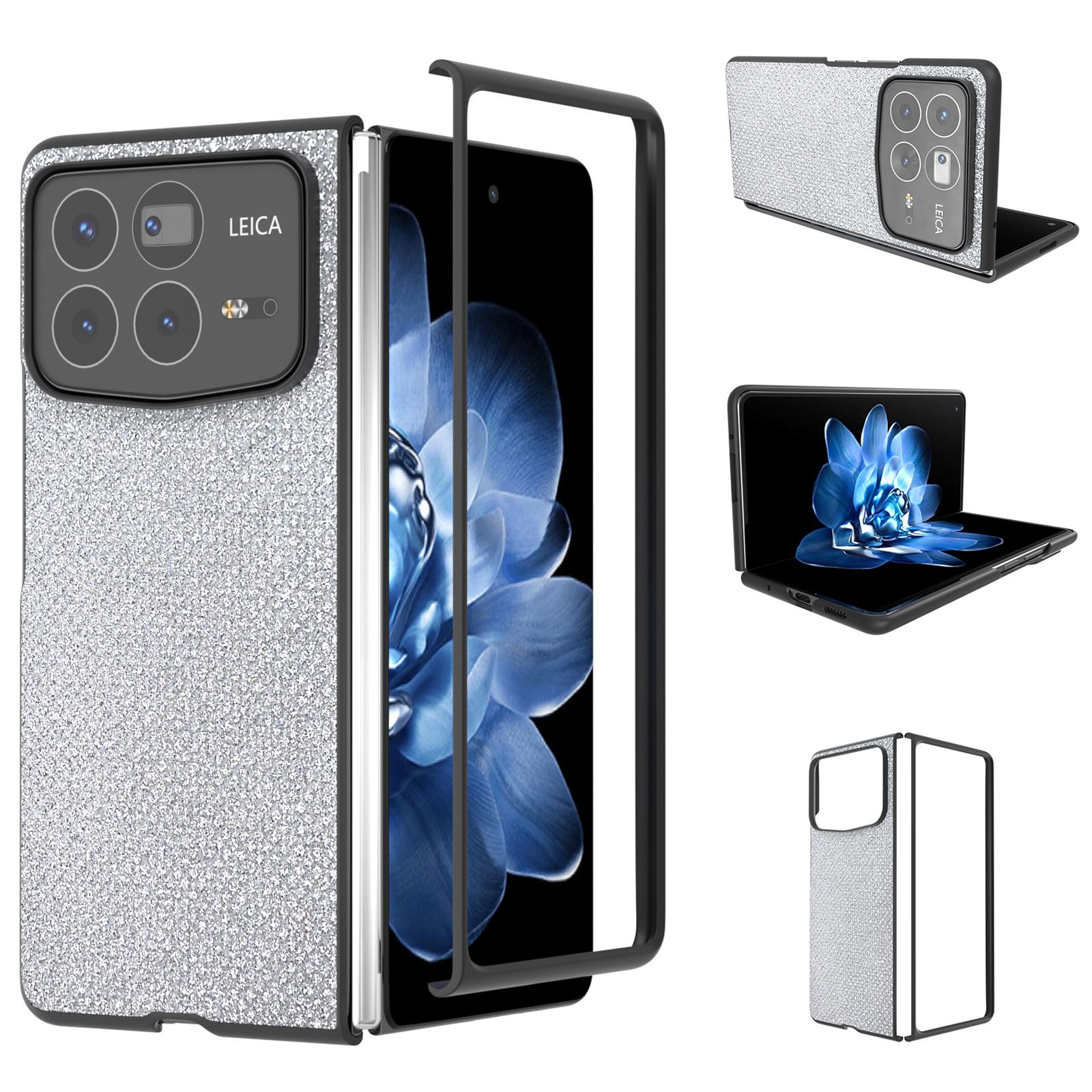 

ABEEL For Xiaomi Mix Fold 4 5G Case Glitter Rhinestone Texture Leather+PC Phone Cover D