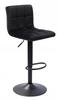 N-12P Velvet Black Stool