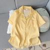 Women's Summer Cloud Cotton Pajama Set - Short Sleeve, Wearable Outdoors, 2026 New Style