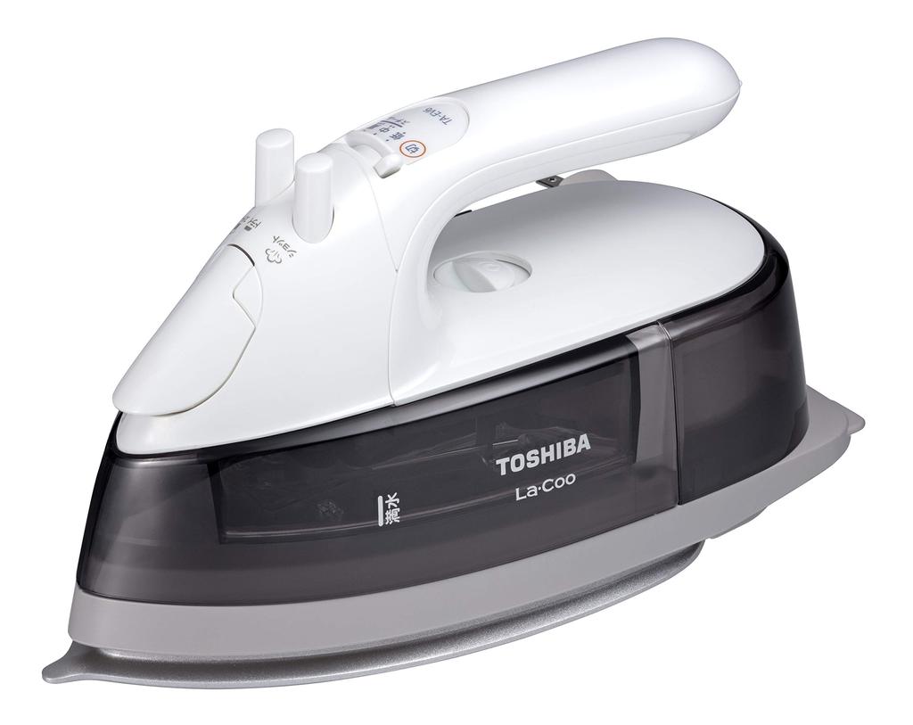 Nastavení teploty navijáku žehličky s napařovacím kabelem TOSHIBA 3 úrovně Typ kazety Nádrž Stříbrný keramický plášť Nechte na šedé TA-EV6-H